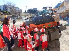 働くくるまとの触れ合い