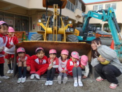 働くくるまとの触れ合い